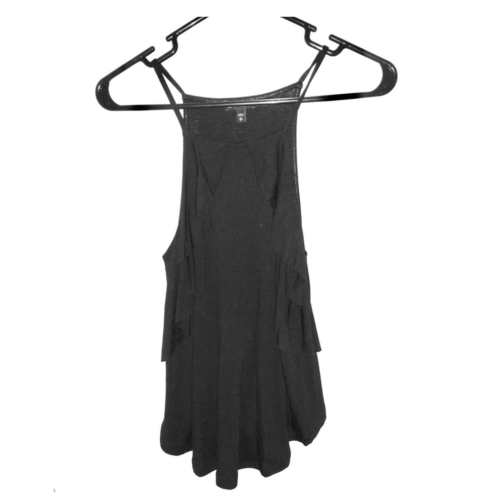 XS express ruffle tank!